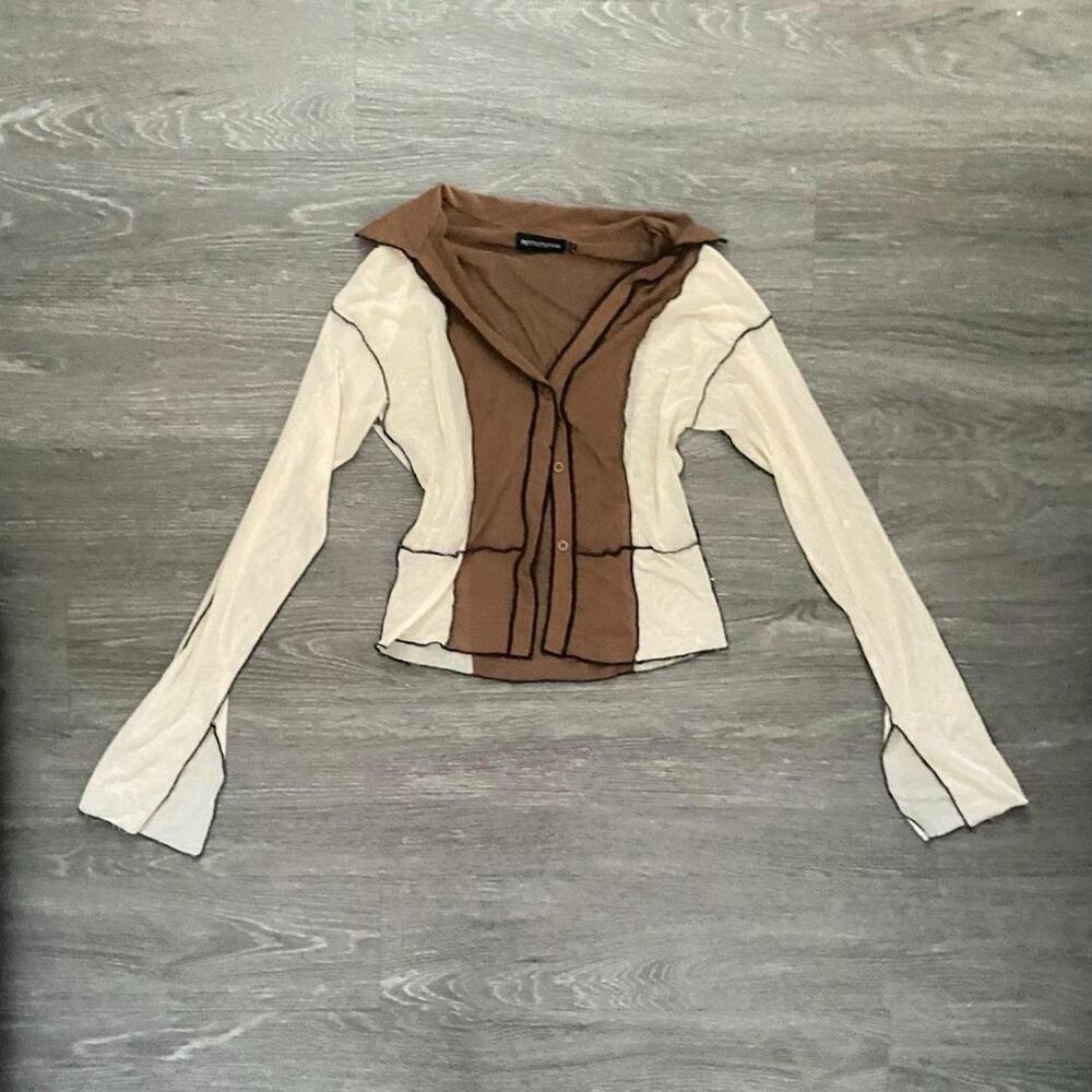 Pretty little thing brown top